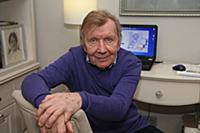 Cоветский и российский актер Юрий Чернов. Домашняя