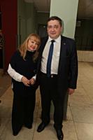 Наталья Гвоздикова с сыном Федором. Юбилейный вече