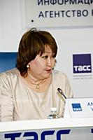 Амуланга Учурова. Пресс-конференция, посвященная ц