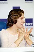 Лиза Арзамасова. Пресс-конференция, посвященная це