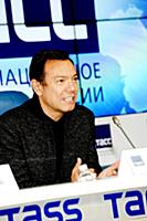 Эдуард Ратников. Пресс-конференция, посвященная це