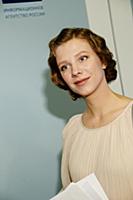 Лиза Арзамасова. Пресс-конференция, посвященная це