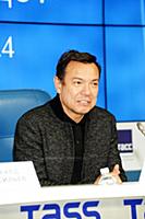 Эдуард Ратников. Пресс-конференция, посвященная це