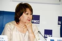 Амуланга Учурова. Пресс-конференция, посвященная ц