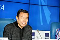 Эдуард Ратников. Пресс-конференция, посвященная це