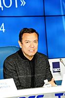 Эдуард Ратников. Пресс-конференция, посвященная це