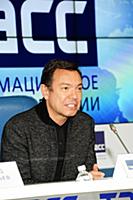 Эдуард Ратников. Пресс-конференция, посвященная це