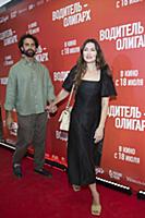 Ольга Ушакова с супругом Адамом. Премьера фильма «