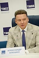 Александр Олешко. Пресс-конференция, посвященная ф