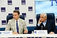 Александр Олешко, Герард Васильев. Пресс-конференц