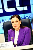 Елена Дремина. Пресс-конференция, посвященная фест