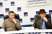 Вадим Задорожный, Борис Беленький. Пресс-конференц