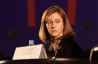 Алена Морилова. Пресс-конференция, посвященная фил