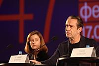 Алена Морилова, Владимир Машков. Пресс-конференция